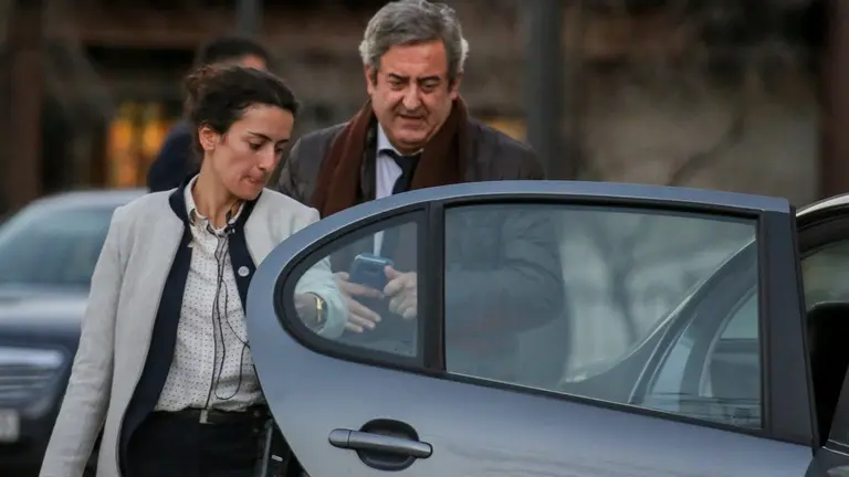 El fiscal del Tribunal Supremo Javier Zaragoza a la salida del Tribunal Supremo en el tercer d&iacute;a del juicio del proc&eacute;s.