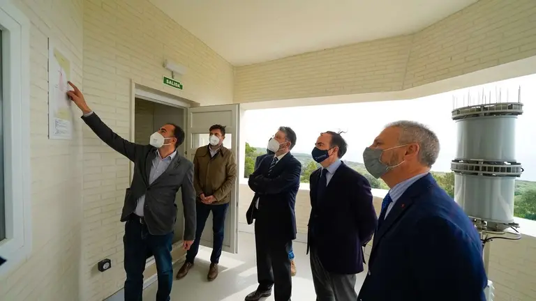 Visita presidente OPPE. Faro Punta Paloma