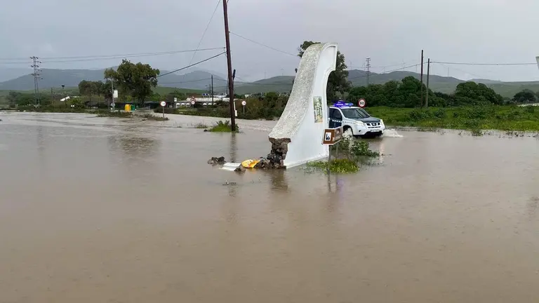 Entrada al Santuario de La Luz.