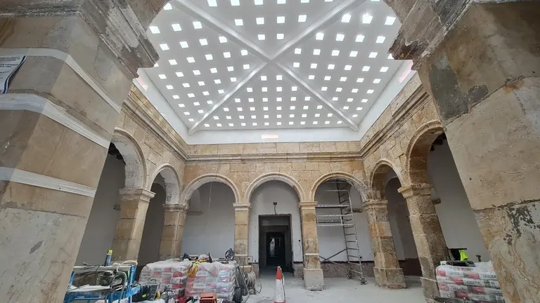 Obras patio