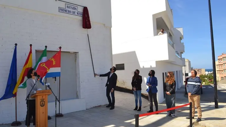 inauguraci&oacute;n de la nueva avenida