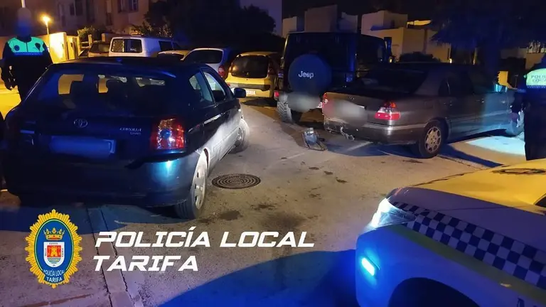 Imagen del accidente.