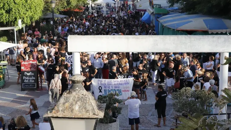 Una de las manifestaciones 'Por los 8 de Tarifa', en archivo.