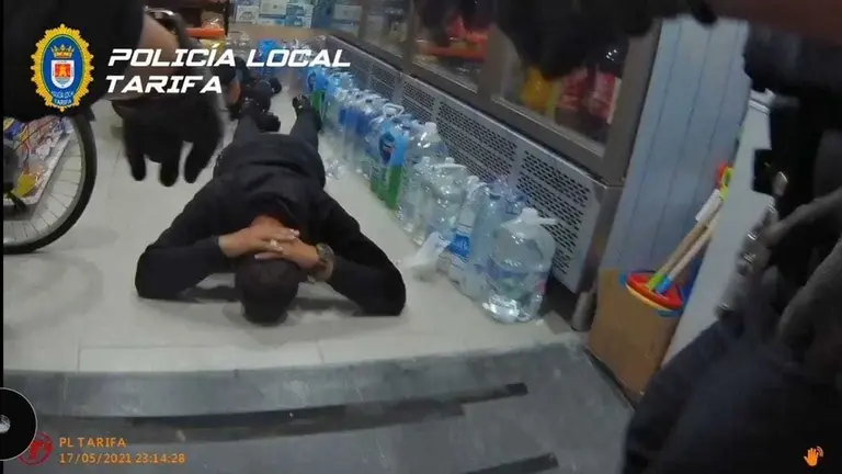momento de una de las detenciones