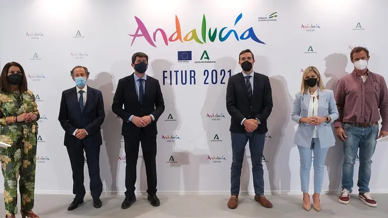 Delegaci&oacute;n de Tarifa junto al vicepresidente Mar&iacute;n