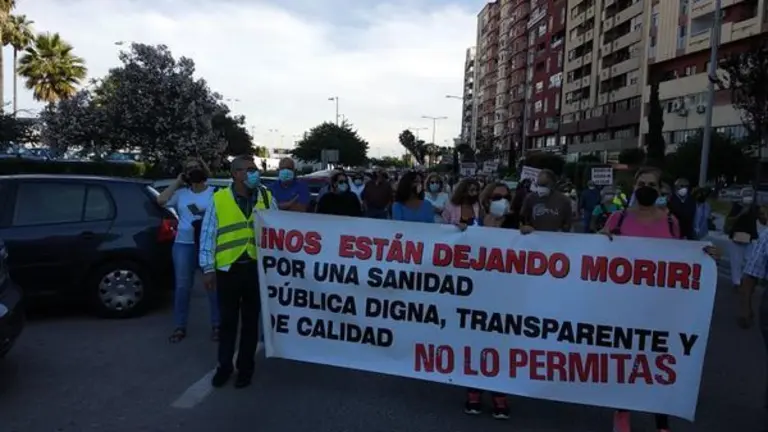 Un momento de la manifestaci&oacute;n.