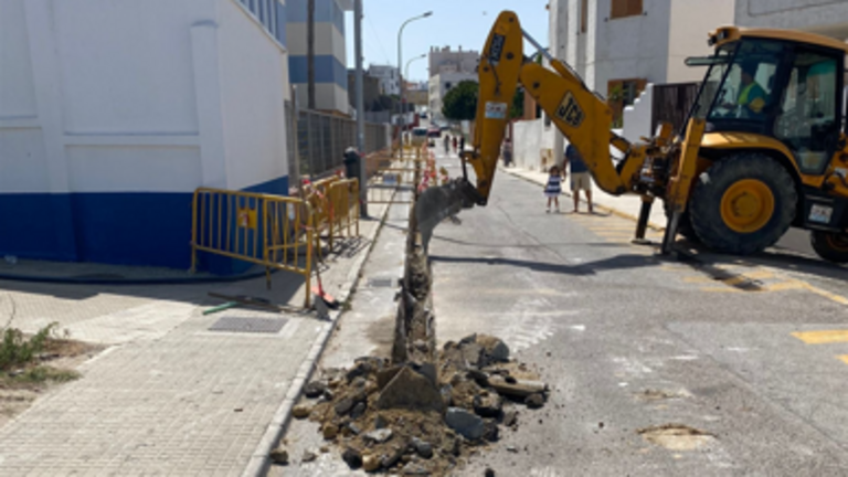 Imagen de los trabajos.