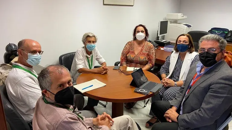 reuni&oacute;n AA EA Amigos de la Janda JUnta