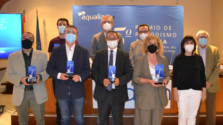 Entrega del 5 Premio de Periodismo Aqualia